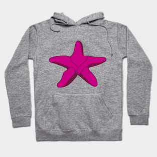 Pink Sea Star Hoodie